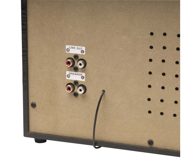 Denver Miniwieża Denver MRD-166 z gramofonem i radio DAB+/FM czarna - 1535051 - zdjęcie 10